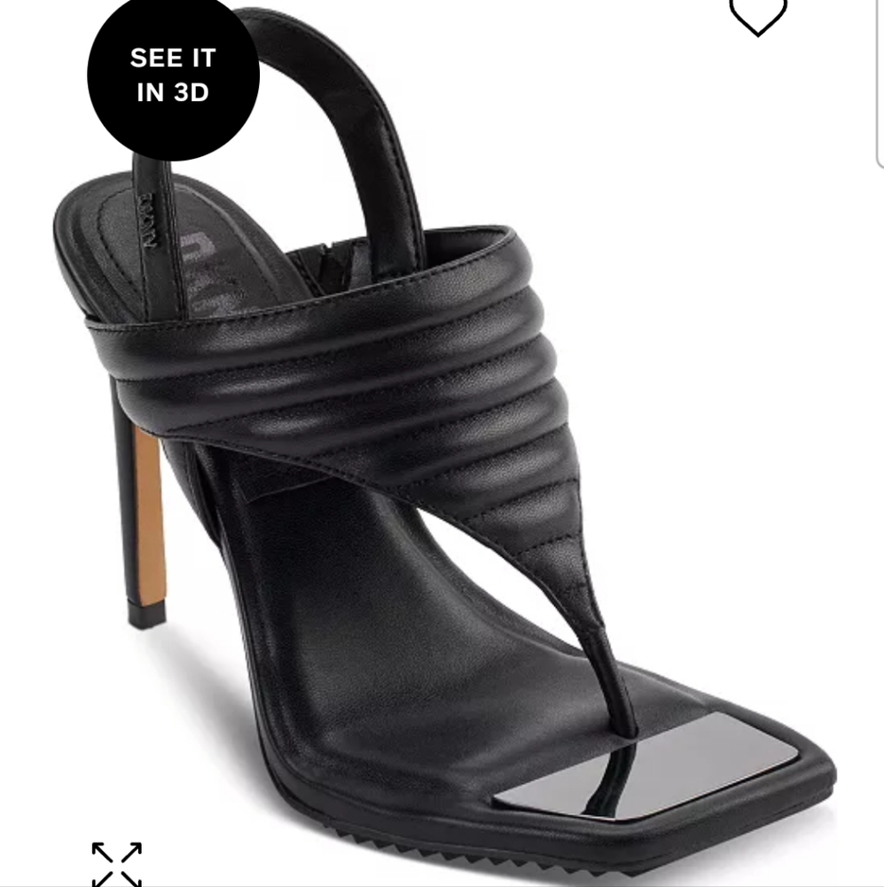 Ranae Square-Toe Slingback Dress Sandals - Picture 6 of 6